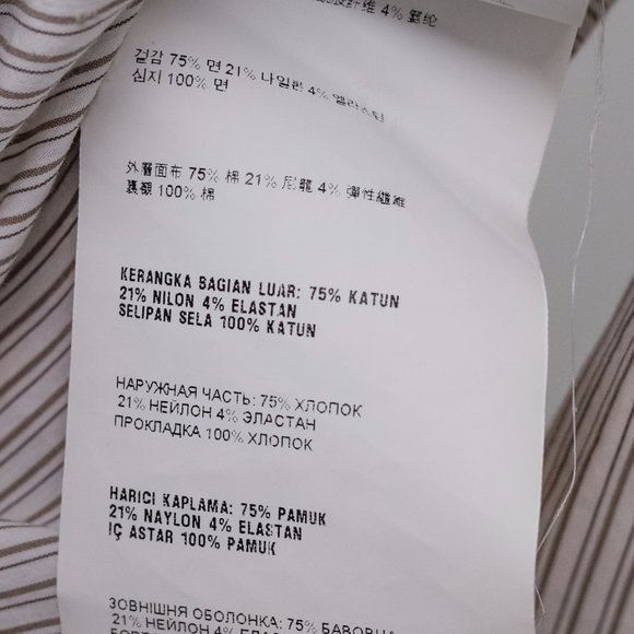 Prada Grey Pinstripe Shirt - Picture 12 of 13